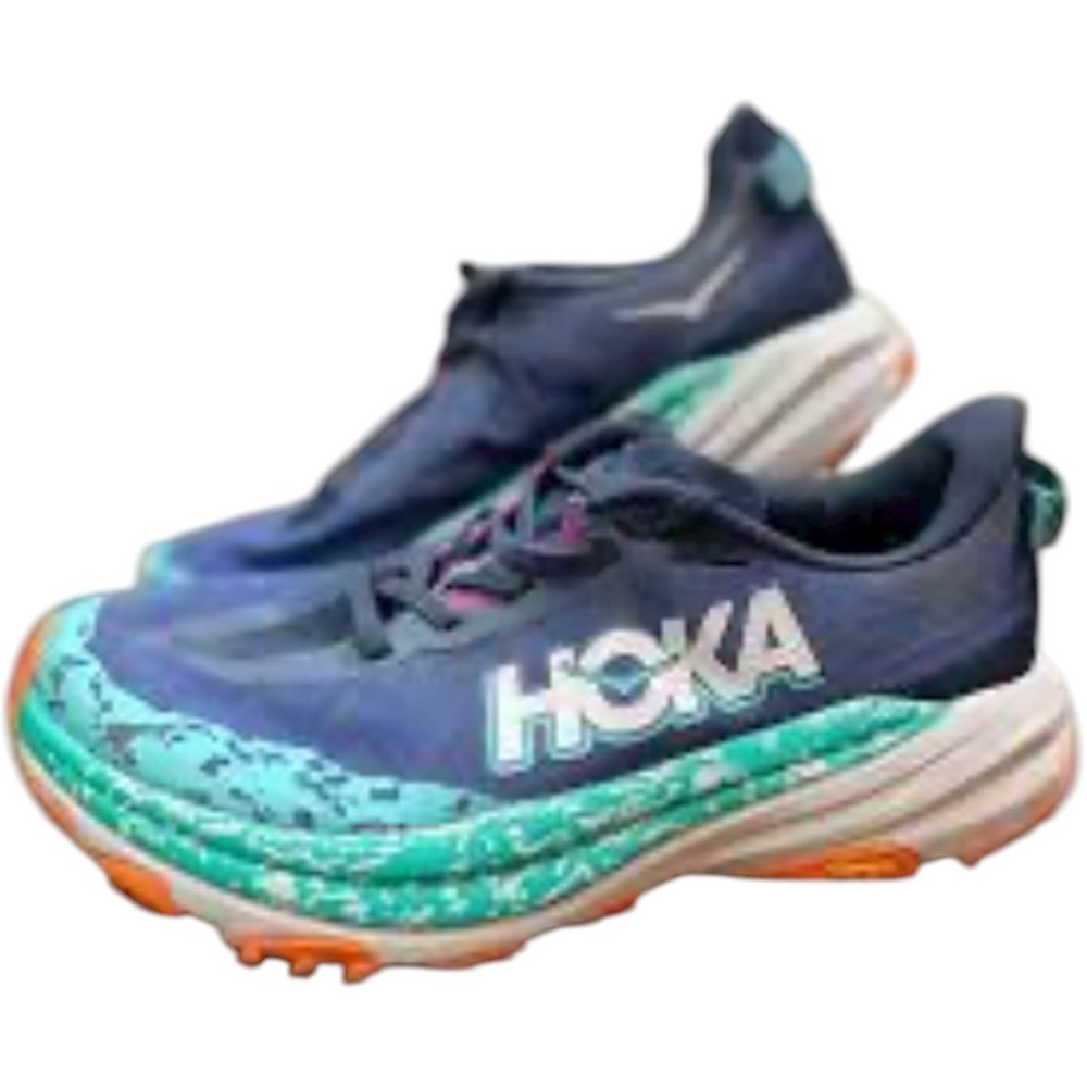 Hoka One One Speedgoat 6 Varsity Navy/Meteor Trail Running Shoes 11 D - Picture 2 of 14